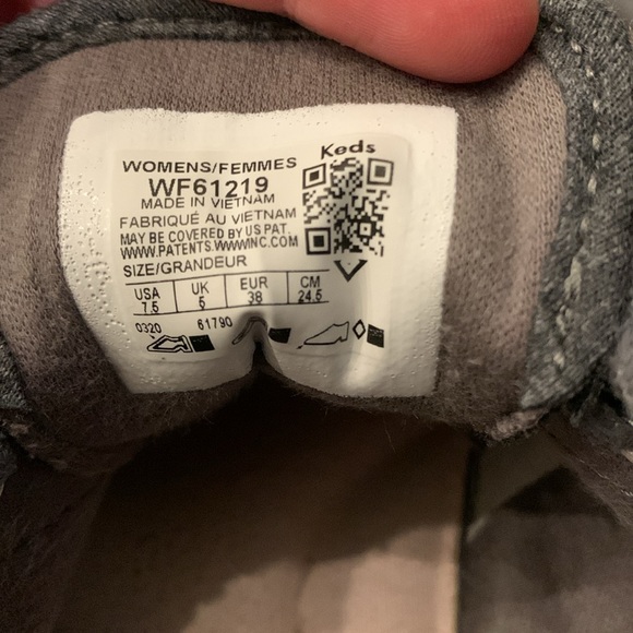 Grey Keds size 7.5 - Picture 5 of 5